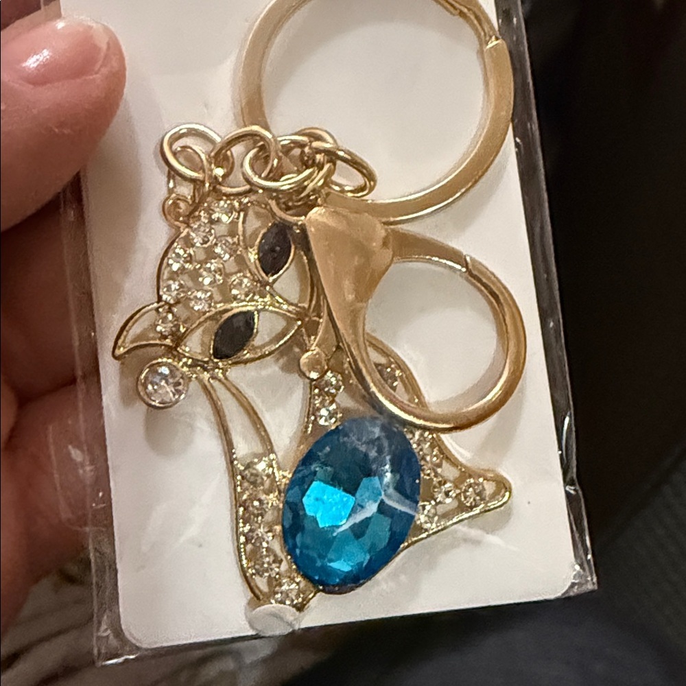 Chic kitty cat Keychain and bag charm - Picture 5 of 8